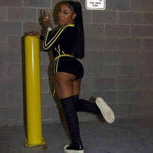 Load image into Gallery viewer, Printed Sexy V-Neck High Waist Leggings Set