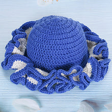 Load image into Gallery viewer, Adult lace beanie hat fashion and versatile ruffle pullover hat AE4147