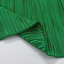 Load image into Gallery viewer, solid color drape pleated two-piece set AY3584