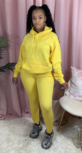 Load image into Gallery viewer, Solid color sweater casual two-piece suit(AY1382)