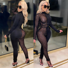 Load image into Gallery viewer, Sexy Mesh Panel Jumpsuit AY1712
