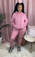 Load image into Gallery viewer, Solid color sweater casual two-piece suit(AY1382)