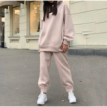 Load image into Gallery viewer, Hooded sweater casual suit(AY1386)