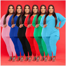 Load image into Gallery viewer, Fashion casual solid color two-piece suit(AY1276)