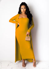 Load image into Gallery viewer, Sexy tube top long skirt jacket two-piece suit(AT1281)