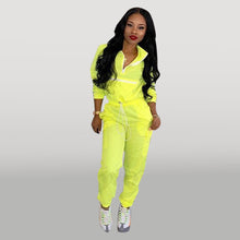 Load image into Gallery viewer, Fashion zipper casual suit AY2350