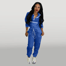 Load image into Gallery viewer, Fashion zipper casual suit AY2350