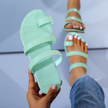 Load image into Gallery viewer, Hot round head colorful slippers