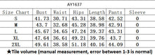 Load image into Gallery viewer, Fashion irregular two-piece set(AY1637)