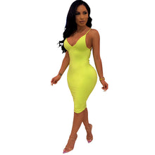 Load image into Gallery viewer, Sexy halter strap dress(AY1426)