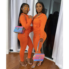Load image into Gallery viewer, Fashion sports and leisure solid color suit(AY1370)