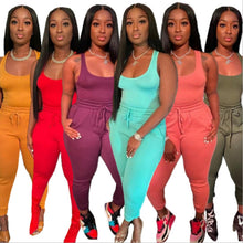 Load image into Gallery viewer, Vest trousers tethered casual suit(AY1239)