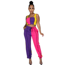 Load image into Gallery viewer, New color matching suit(FM2103)