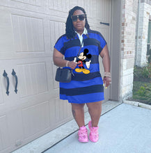 Load image into Gallery viewer, Fashion Striped Print Casual Dress(AY1956)