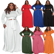 Load image into Gallery viewer, Women's casual skirt suit two-piece suit (AY1248)