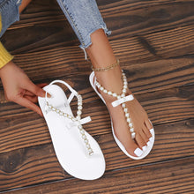 Load image into Gallery viewer, Fashion pearl sandals slippers(HPSD185)