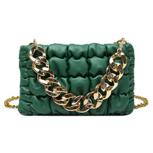 Load image into Gallery viewer, Fashion plaid thick chain portable small square bag(AB2060)