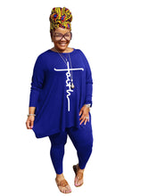 Load image into Gallery viewer, printing fashion casual two-piece women(AY1258)