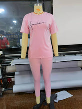 Load image into Gallery viewer, Fashion Printed Short Sleeve T-Shirt Set(AY1972)