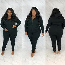 Load image into Gallery viewer, fashion solid color long-sleeved casual suit(AY1372)