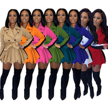 Load image into Gallery viewer, Hot selling sweater bag hip skirt suit