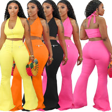 Load image into Gallery viewer, Hot Two-piece vest flared pants AY1005