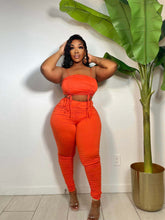 Load image into Gallery viewer, Plus size pleated suit AY2022