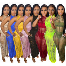 Load image into Gallery viewer, Sexy solid color knitted Beach Dress AY1939