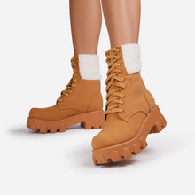 Load image into Gallery viewer, Fashion lace-up plush Martin boots(HPSD159)