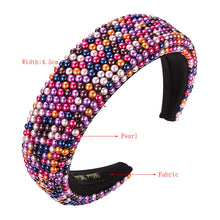 Load image into Gallery viewer, Hot selling gypsophila pearl headband