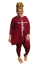 Load image into Gallery viewer, printing fashion casual two-piece women(AY1258)