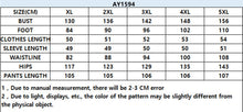 Load image into Gallery viewer, Tie-dye casual two-piece suit(AY1594)