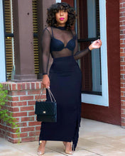 Load image into Gallery viewer, Sexy see-through mesh skirt suit (without inner wear)AY1790