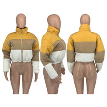 Load image into Gallery viewer, Fashion color matching cotton jacket(AY1464)