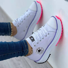 Load image into Gallery viewer, Casual lace-up canvas shoes (not Converse)(HPSD188)