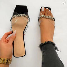 Load image into Gallery viewer, Hot diamond flat slippers BY0114