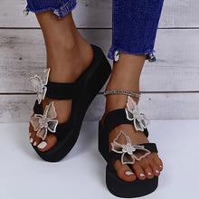 Load image into Gallery viewer, Hot flower platform slippers HPSD015