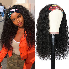 Load image into Gallery viewer, Human Hair Water Wave Headband Wigs(AH5048)