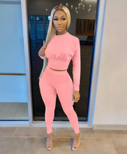 Load image into Gallery viewer, Solid color sports fashion suit(AY1226)