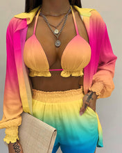 Load image into Gallery viewer, Sexy solid print 3 piece set AY1913