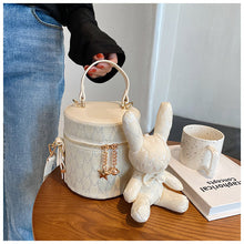 Load image into Gallery viewer, Jacquard cylinder handbag messenger bag AB2059