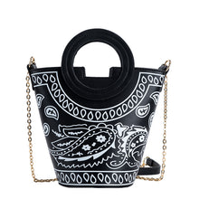 Load image into Gallery viewer, Cashew flower portable bucket bag AB2018