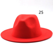 Load image into Gallery viewer, Harajuku style retro top hat ladies woolen hat(AE4038)