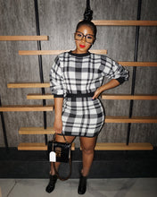 Load image into Gallery viewer, Hot selling sweater bag hip skirt suit