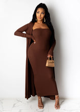 Load image into Gallery viewer, Sexy tube top long skirt jacket two-piece suit(AT1281)