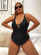 Load image into Gallery viewer, Sexy solid color lace-up bikini swimsuit(AY1741)
