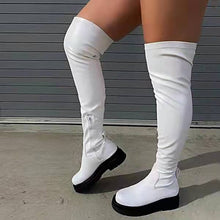 Load image into Gallery viewer, Fashion Long Boots Side Zipper Platform(HPSD166)