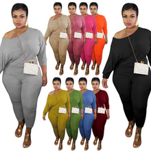 Load image into Gallery viewer, Casual fashion strapless two-piece suit(AY1394)