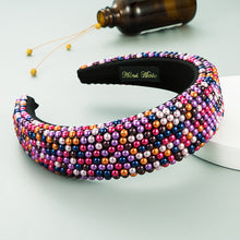 Load image into Gallery viewer, Hot selling gypsophila pearl headband