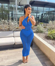 Load image into Gallery viewer, Sexy perspective mesh beach dress AY2063